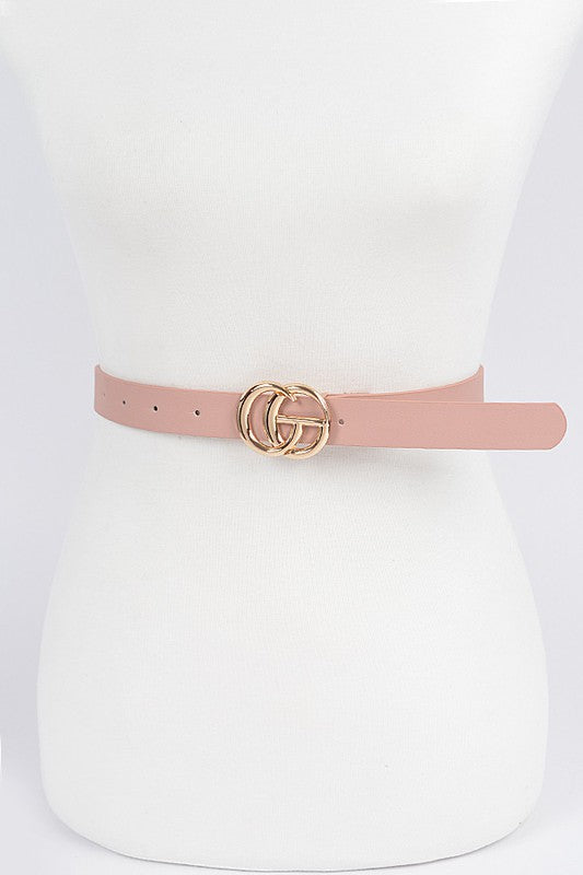 Pink Simple Belt