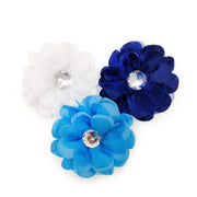 Flower Hairbow With Studs