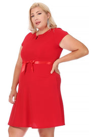 Red Emma Plus Dress