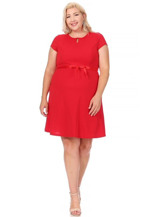 Red Emma Plus Dress
