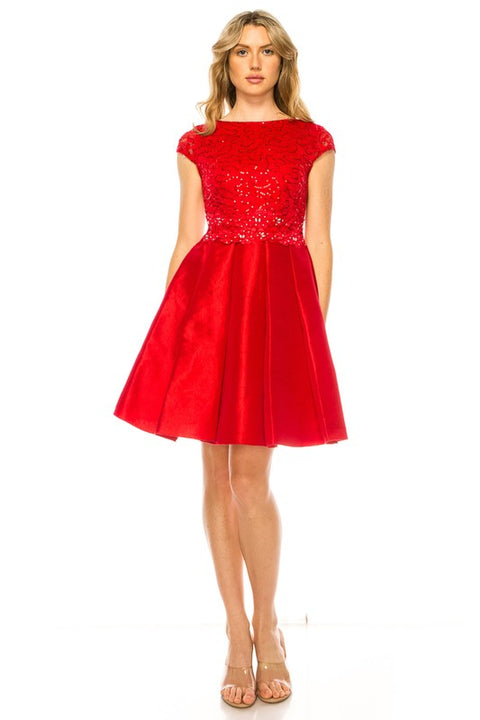 Red Cristen Dress