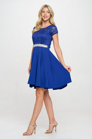 Royal Blue Haven Dress