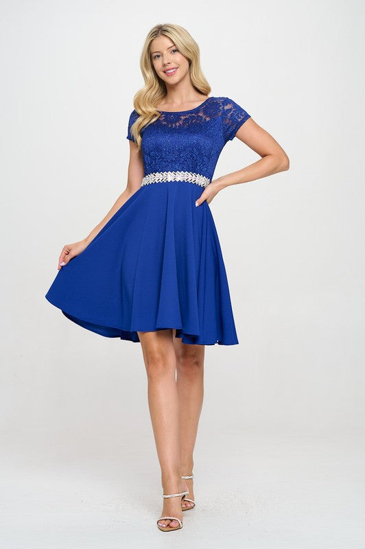Royal Blue Haven Dress