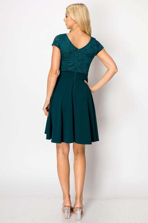 Hunter Green Haven Dress
