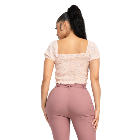 Peach Aurora Top