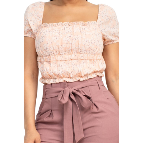 Peach Aurora Top