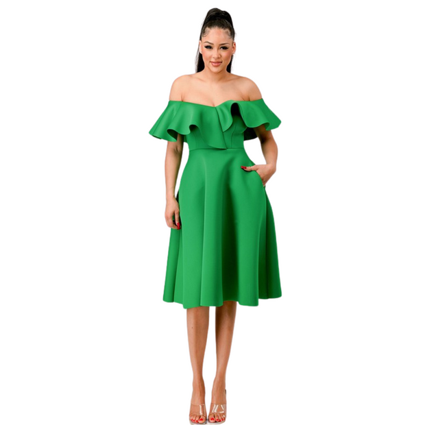 Green Alessia Dress