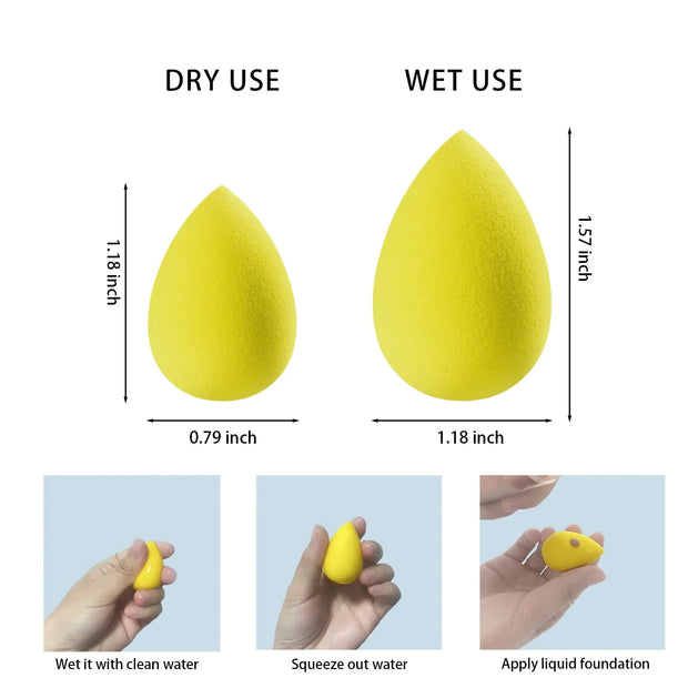 Mini Makeup Sponge Blenders - 5 pc