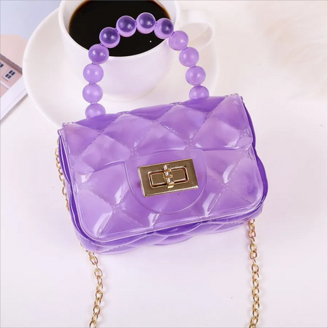 Purple Hazel Mini Purse
