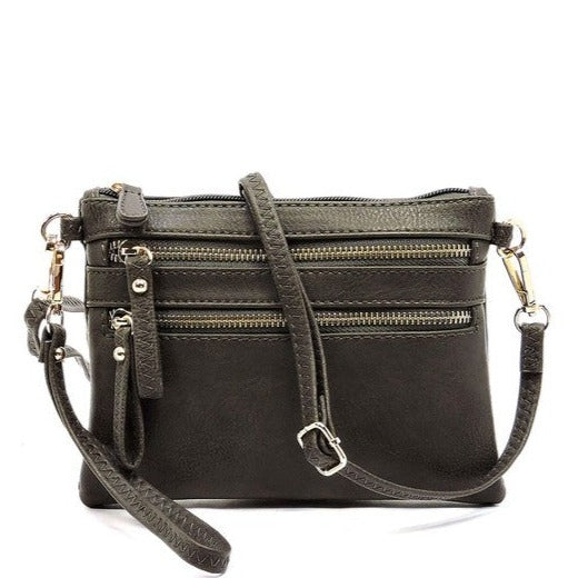 Charcoal Grey Crossbody Bag