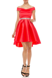 Red Neila Dress