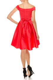 Red Neila Dress