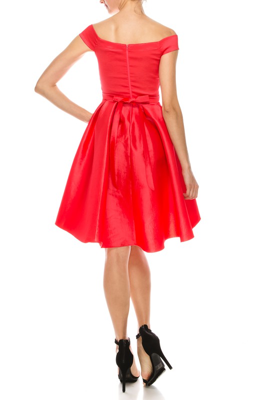 Red Neila Dress