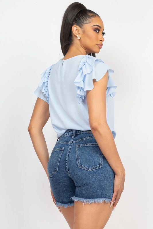 Baby Blue Jolie Top