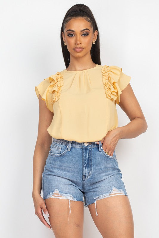 Yellow Jolie Top