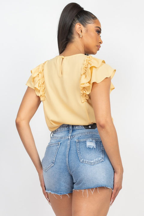 Yellow Jolie Top