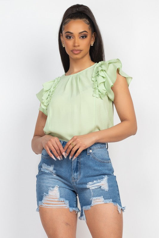 Light Green Jolie Top