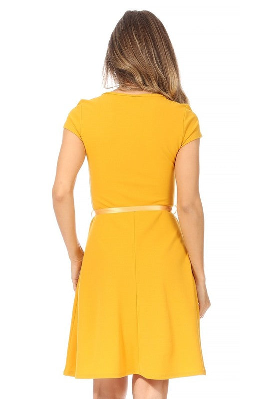 Mustard Emma Dress