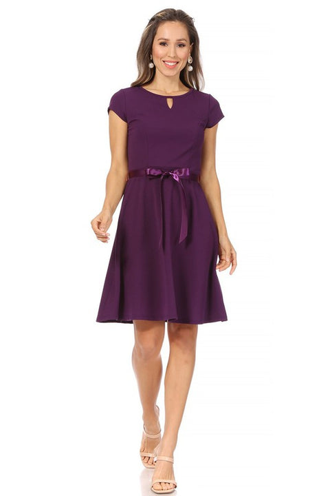 Plum Emma Dress