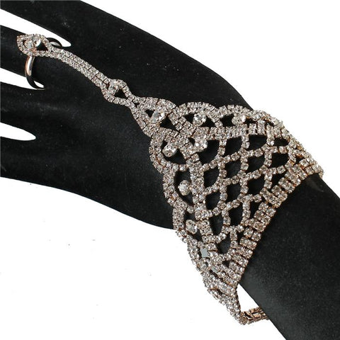 Rose Gold Ring Bracelet
