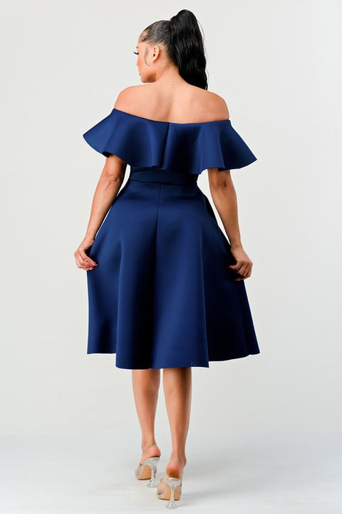 Navy Alessia Dress