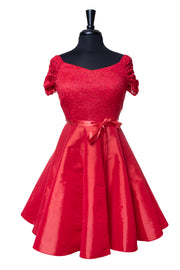 Sparkle Red Janet Dress