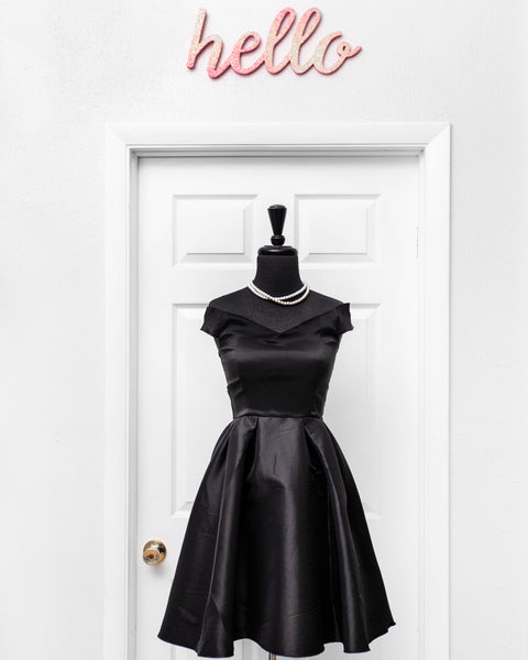 Black Taylor Dress