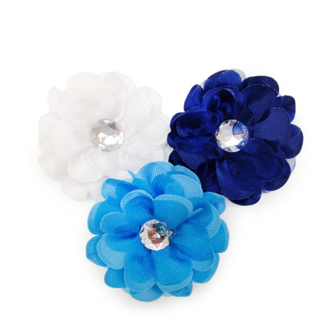 Flower Hairbow With Studs