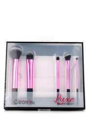 5 Pc Brush Set with Pouch