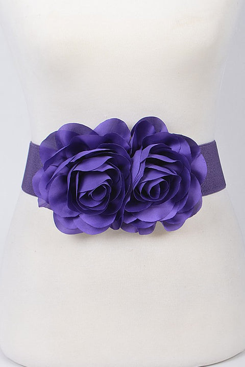 Flower Belt - Purple
