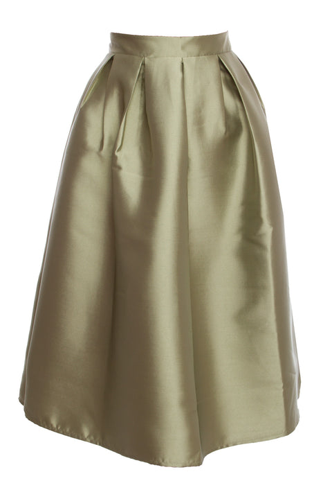 Olive Plus Midi Skirt