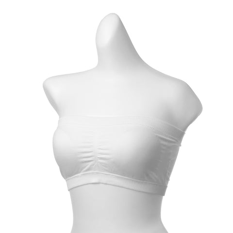 Bandeau Bra - White