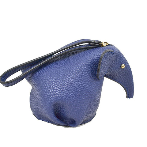 Navy Elephant Bag