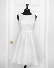 White Leah Dress