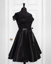 Sparkle Black Janet Dress