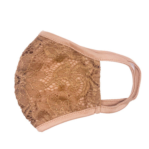Gold Glitter Mask